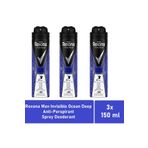 Rexona 150 ml Men Invisible Ocean Deep Deodorant