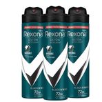 Rexona Black & White Invisible 72 Saat 3x150 cm Erkek Sprey Deodorant