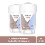Rexona Clinical Clean Stick Clinical Protection Shower 2x45 ml Kadın Stick Deodorant