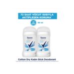 Rexona Cotton Dry Stick Deodorant 50 Ml. Ikili Set