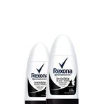 Rexona Invisible Black White 2x50 ml Kadın Roll-On
