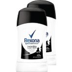 Rexona Invisible On Black White Kadın 2x40 ml Stick Deodorant
