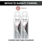 Rexona Kadın Clinical Protection Spray Deodorant Invisible 150 ml x2