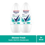 Rexona Kadın Roll On Deodorant Shower Fresh 50 ml X2 Üstün Koruma ile Taze Koku