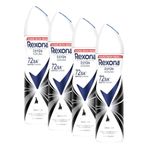 Rexona Kadın Sprey Deodorant Invisible Beyaz İz Sarı Leke Karşıtı 150 ml (4 paketi)