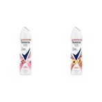 Rexona Kadın Sprey Deodorant Sexy Bouquet 72 Saat Kesintisiz Üstün Koruma 150 ml ve Rexona Kadın Sprey Deodorant Şeftali & Limon Otu 72 Saat Kesintisiz Üstün Koruma 150 ml