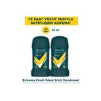 Rexona Men Advanced Protection Erkek Stick Deodorant Extreme Fresh 50 ml X2