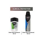 Rexona Men Clinical Protection Confidence Erkek Spray Deodorant 150 ml + Clinical Protection Stick 5