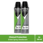 Rexona Men Clinical Protection Spray Deodorant Confidence 150 ml X2