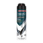 Rexona Men Erkek Sprey Deodorant Invisible Black & White 150 Ml (6'Li Paket)