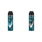 Rexona Men Erkek Sprey Deodorant Xtra Cool 72 Saat Kesintisiz Üstün Koruma 150 ml ve Rexona Men Erkek Sprey Deodorant Kömür Detox 72 Saat Kesintisiz Üstün Koruma 150 ml