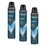 Rexona Men Erkek Sprey Deodorant Xtra Cool 72 Saat Kesintisiz Üstün Koruma 200 ml (3 paketi)