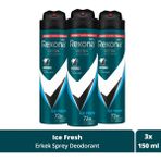 Rexona Men Invisible Ice Fresh 3x150 ml Erkek Deodorant