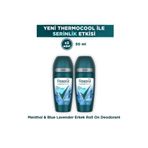 Rexona Men Thermocool Erkek Roll On Deodorant Menthol & Blue Lavender 50 ml x2