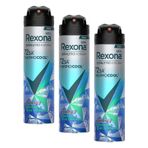 Rexona Men Thermocool Erkek Sprey Deodorant Menthol & Blue Lavender 150 Ml (3 paketi)