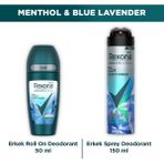 Rexona Men Thermocool Erkek Sprey Deodorant Menthol & Blue Lavender 150 ml + Roll On 50 ml