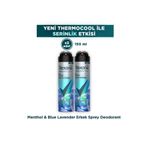 Rexona Men Thermocool Erkek Sprey Deodorant Menthol & Blue Lavender 150 ml x2
