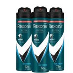 Rexona Men Üstün Koruma Invisible Ice Fresh 3x150 ml Sprey Deodorant