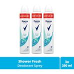 Rexona Motionsense Kadın Sprey Deodorant Shower Fresh 200 ml X3