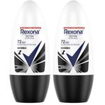 Rexona Üstün Koruma Kadın Roll On Deodorant Invisible 72 Saat Kesintisiz Koruma 50 ml (2 paketi)