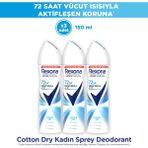 Rexona Üstün Koruma Kadın Sprey Deodorant Cotton Dry 150 ml x3