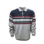 Rey Polo R01229 Erkek Basic Buyuk Beden Selanik Sweatshirt