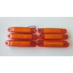 Reycar 6 Adet Neon Parmak LED Lamba Turuncu 12-24 Volt