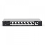 Reyee RG-ES209GC-P 9 Portlu Gigibit 8 Port Poe 120W Yönetilebilir Switch