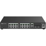 Reyee Rg-Es220gs-P 16Port 10/100/1000Yönetilebilir (L2) 2 Sfp Rack Mount 16 Port Poe 250W Switch