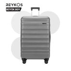 Reykos Rey-Way Gri Büyük Boy Valiz
