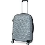 Reymond Luggage Abs Piramit Canyon Serisi Valiz, Gri - Orta Boy