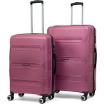 Reymond Luggage Lucas Polipropilen Kırılmaz Valiz, Orta Boy&büyük Boy - Gül Kurusu