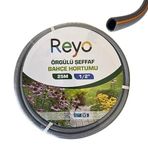 Reyo 1/2'' Örgülü Premium Şeffaf Bahçe Hortumu 25 Metre