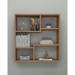 Reyo Enda Home Myra09 5 Bölmeli Modern Duvar Rafı, Mutfak Rafı Atlantik Çam AtlantikÇam
