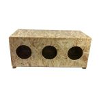Reyo Kedi Evi Dış Ortam Uygun 3'lü Ahşap Kedi Evi Osb 93X41X39 cm - CAT11