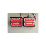 reyoto 2 Adet Fonksiyonel Neon Led Stop/Sinyal lambası Kamyon-Römork-Karavan 12-24 Volt