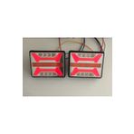 reyoto 2 Adet Fonksiyonel Neon Led Stop/Sinyal lambası Kamyon-Römork-Karavan 12-24 Volt