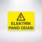 Reysa Tasarım Elektrik Pano Odası 21X30 cm Yapışkanlı Levha
