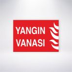Reysa Tasarım Yangın Vanası 21X30 cm Yapışkanlı Levha