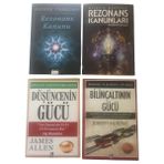 Rezonans Kanunu - Evrenin Anahtarları Rezonans Kanunları - Düşüncenin Gücü - Bilinçaltının Gücü 4 Kitap