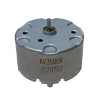 Rf-500 Dc 6V 3500Rpm Dc Motor (Çap 32Mm Uzunluk 30Mm) Hobi Oyuncak Elektrik Deney Motoru