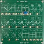 Rf Demo Kit Smith Chart Pcb Rf Devre Filtre Test Eğitim Analiz Kartı Swr Empedans Uyumu Attenuator