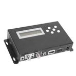 RF Modülatör Koaksiyel Adaptör, RF Çıkış Frekansı 50 Ila 862MHz, Universal Kompozit AV - RF COAX Çevik Modülatör, Destek Pal NTSC 21 Kanal TV Bağlantısı Set Üst Kutu Için (AB fişi)