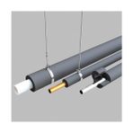 Rf Reel Foam Izolasyon Borusu 60 mm Iç Çapında Polietilen Boru Yalıtım Kılıfı Köpüğü - 2 mt