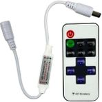 Rf Uzaktan Kumandalı Şerit LED Dimmer LED Işık Kontrolü 12V/24V - 1 m - 6400K Beyaz