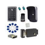Rfid 2x Uzaktan Kumandalı Şifreli Kapı Kilit Açma Dış Kapı Kilit Set+panel Koruma