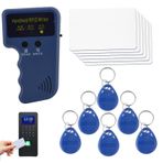 RFID Fotokopi Okuyucu, Kart Fotokopi Çoğaltıcı | Kimlik RFID Kart Teksir El Tipi Kart Fotokopi Makinesi,Erişim Kartları için 6 Yazılabilir Etiketli 125KHz Taşınabilir Kimlik Tarayıcılar Ev Aletleri