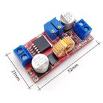 Rfkumanda-Xl4015 Dc-Dc Voltaj Düşürücü 5A Lion Lipo Pil Şarj Modülü