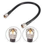 Rg 213 U Telsiz uhf+uhf Takılı Uzatma Anten kablosu 20 metrelik