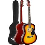 RG-550SB Pack Kaliteli Sunburs 40 Inç Akustik Gitar Seti 4/4 Yetişkin